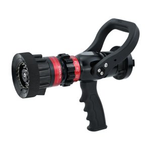 Esguicho Manual de Vazão Regulável 2 ½” em alumínio anodizado com empunhadura em nylon.