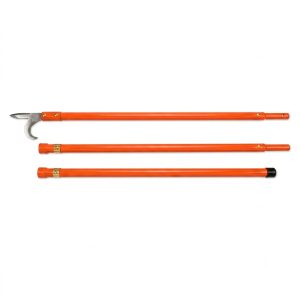 Gancho Croque com Cabo de Fibra 4,5 m 3 Lances para resgate e combate a incêndio