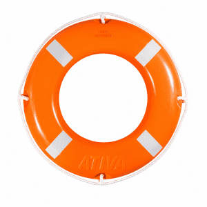 Boia Circular Classe II 60 cm com Refletivo homologada pela Marinha do Brasil para salvamento aquático