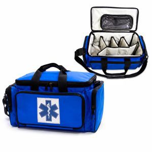Bolsa APH Atendimento Pré Hospitalar com divisórias internas ajustáveis para resgate e primeiros socorros