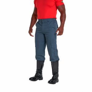 Calça Bombeiro Civil Ripstop VDP em tecido Rip Stop profissional com bolsos cargo e reforço nos joelhos