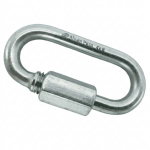 Malha Rápida Oval Aço 6 mm 4 kN em aço zincado