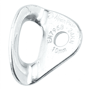 Chapeleta de aço zincado 10 mm 24 kN para ancoragem